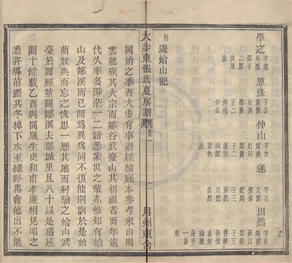 图片[5]-浙江宁波大步东张氏夏房谱电子版PDF下载-中华家谱网