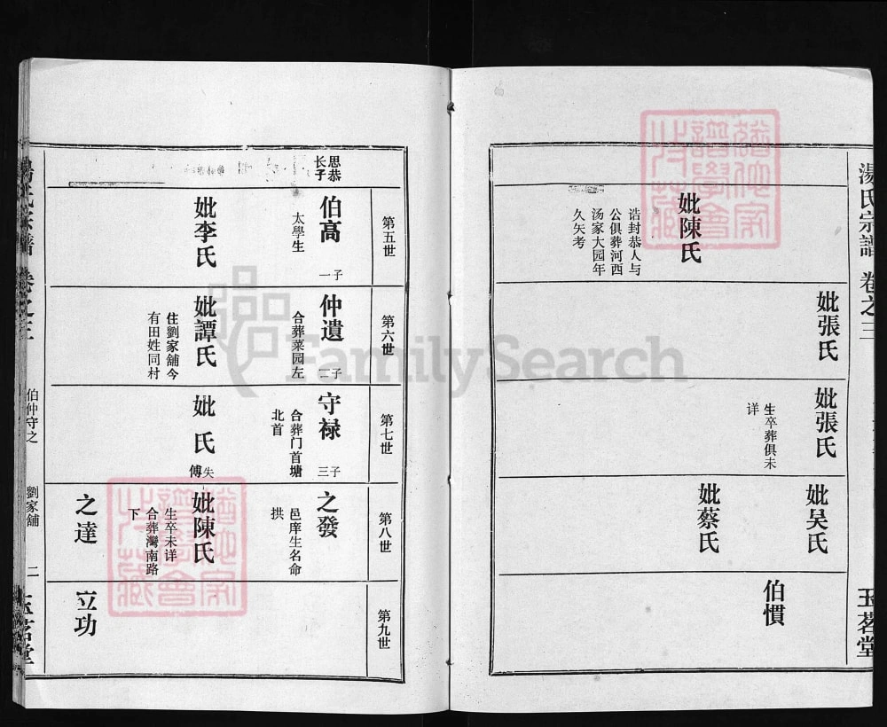 图片[5]-湖北武汉黄陂区汤氏宗谱（玉茗堂）电子版PDF下载-中华家谱网