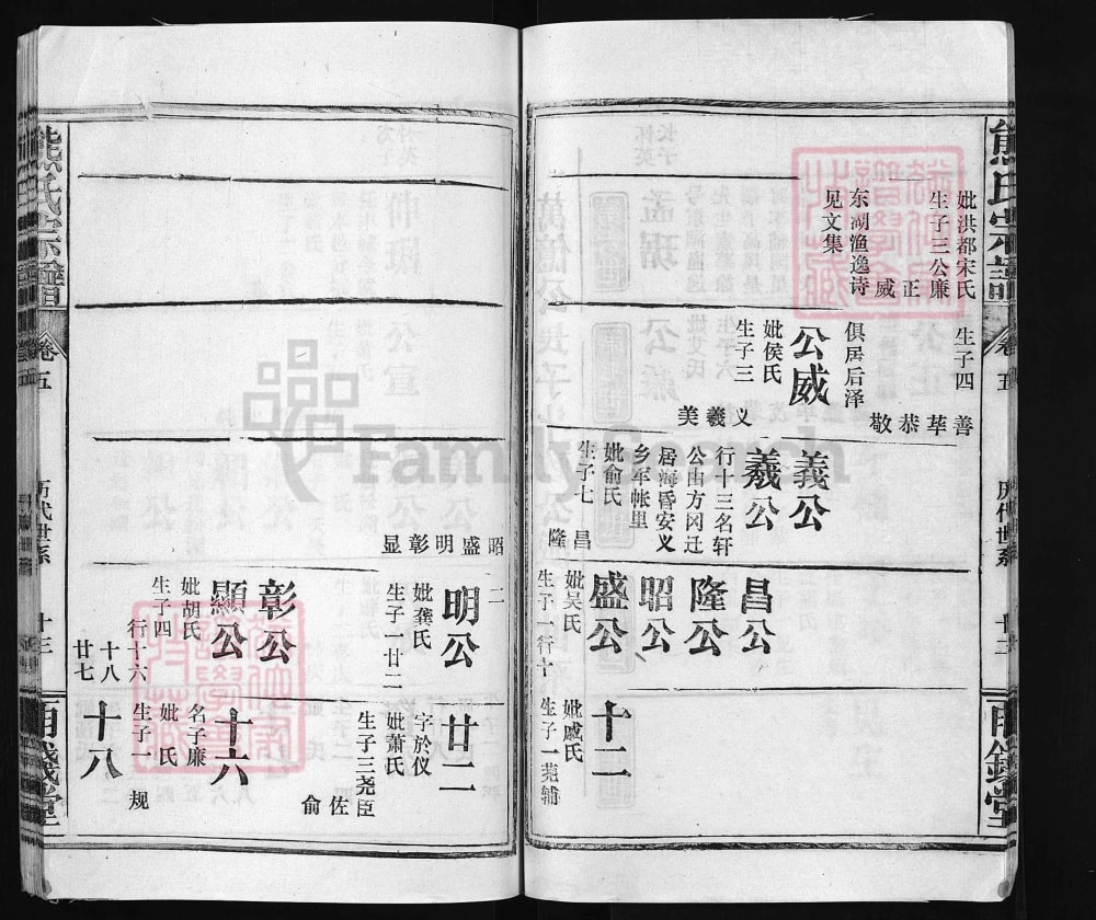 图片[7]-湖北武汉武昌区熊氏宗谱（雨钱堂）电子版PDF下载-中华家谱网