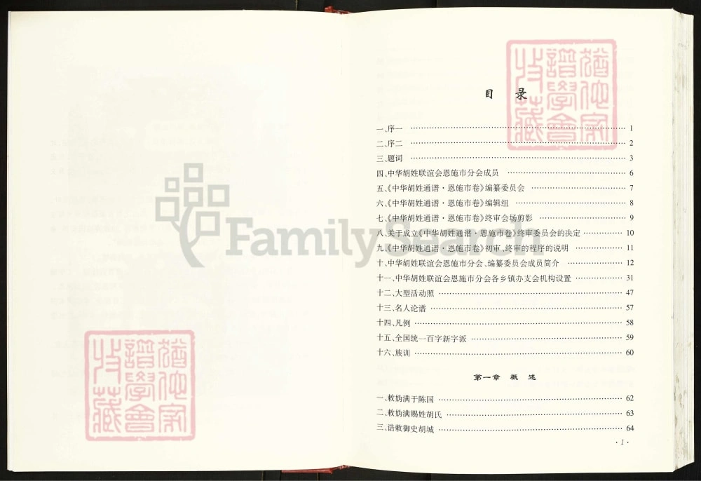 图片[3]-中华胡姓通谱湖北恩施市卷（安定堂）电子版PDF下载-中华家谱网