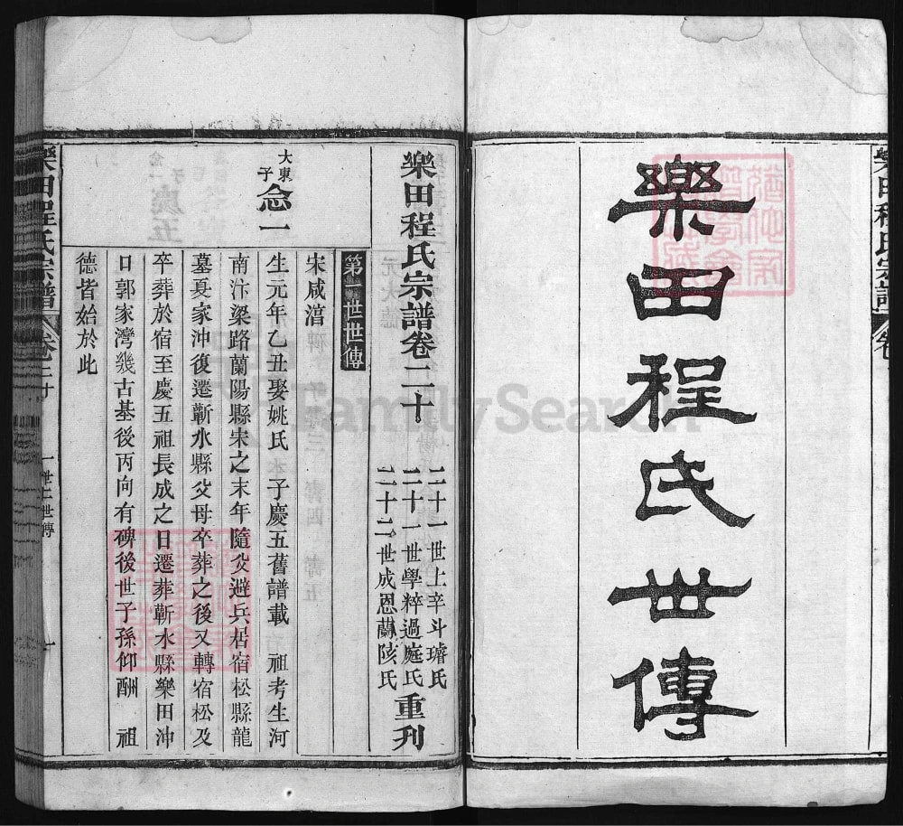 图片[6]-湖北黄冈浠水县乐田程氏宗谱电子版PDF下载-中华家谱网