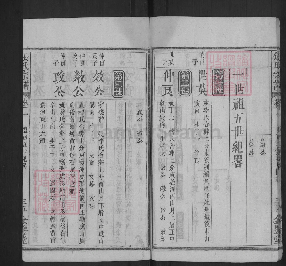 图片[7]-湖北麻城张氏宗谱（金鉴堂）电子版PDF下载-中华家谱网