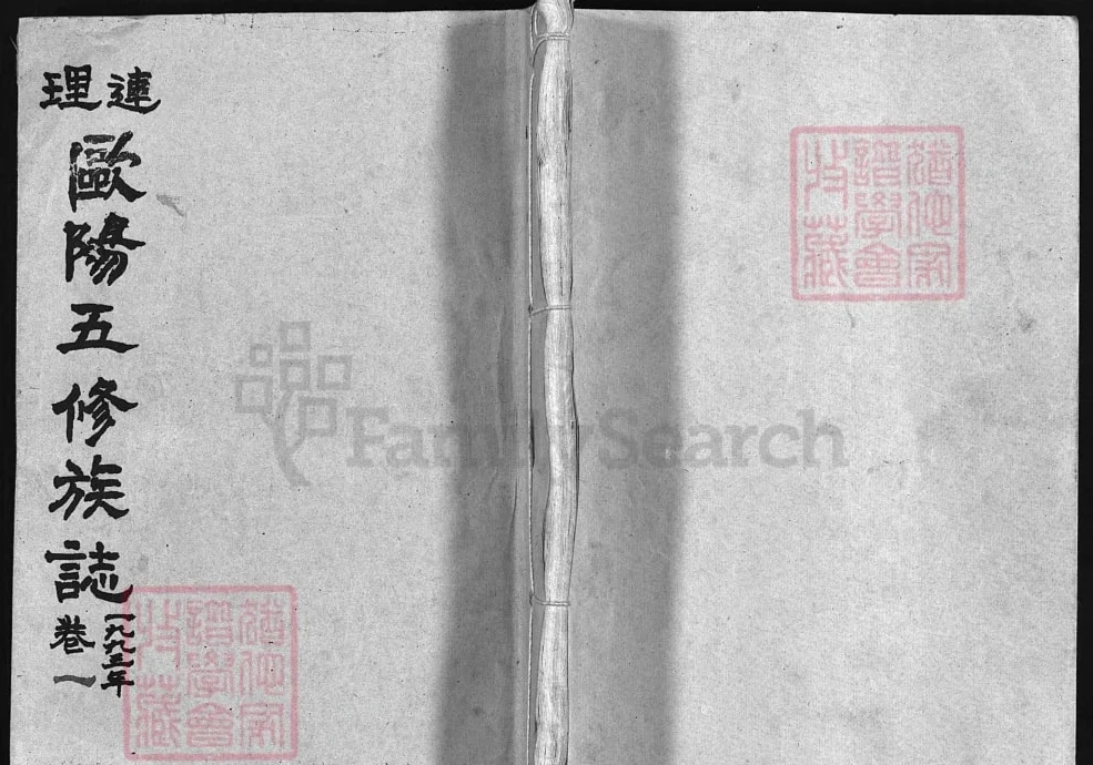 湖南邵阳隆回县连理欧阳五修族志电子版PDF下载-中华家谱网