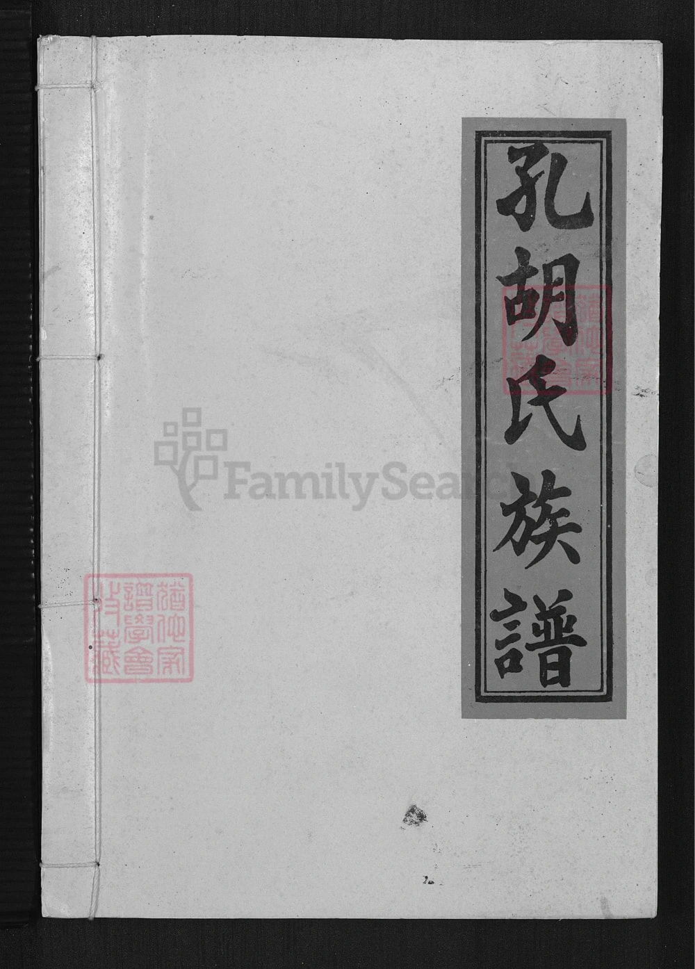 图片[1]-江西瑞金孔胡氏族谱电子版PDF下载-中华家谱网