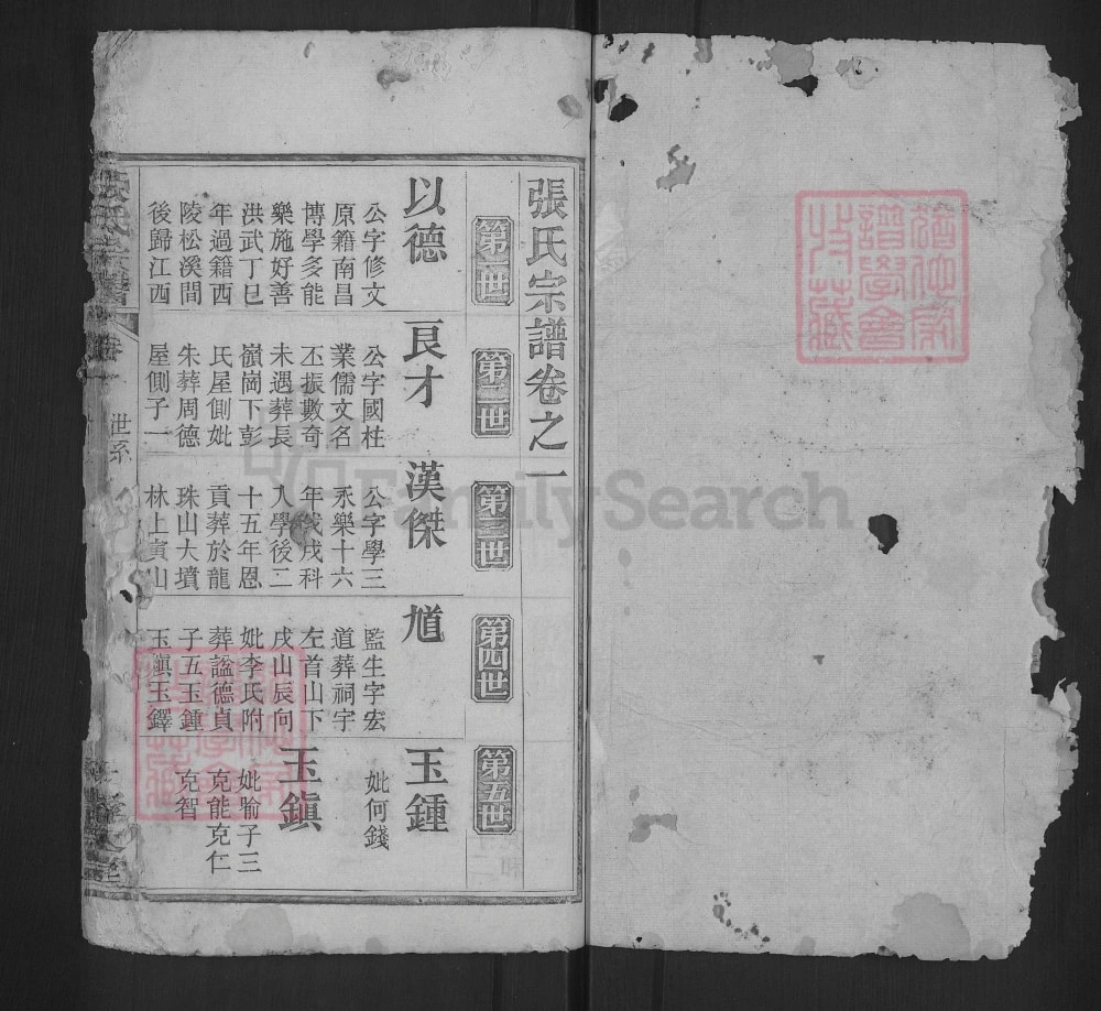 图片[5]-湖北麻城张氏宗谱（孝友堂）电子版PDF下载-中华家谱网