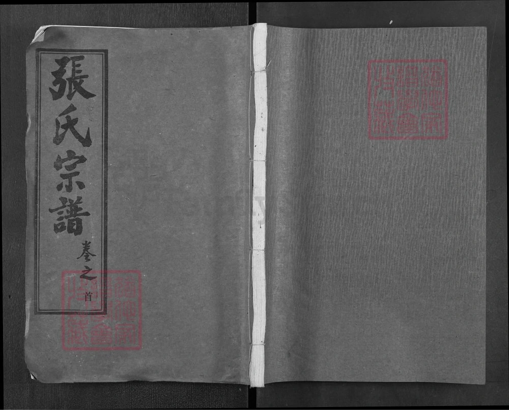 图片[1]-湖北武汉新洲区张氏宗谱（敦伦堂）电子版PDF下载-中华家谱网