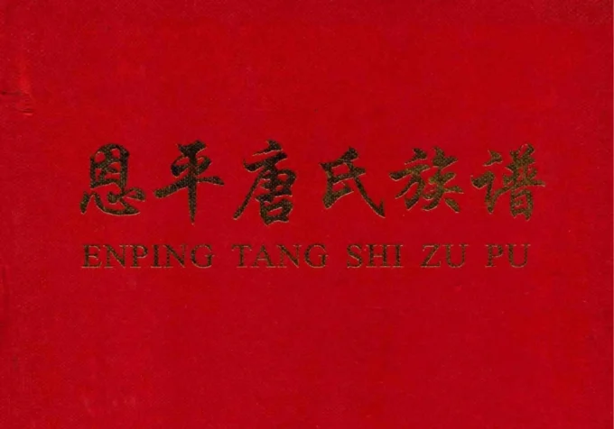 广东恩平唐氏族谱-中华家谱网