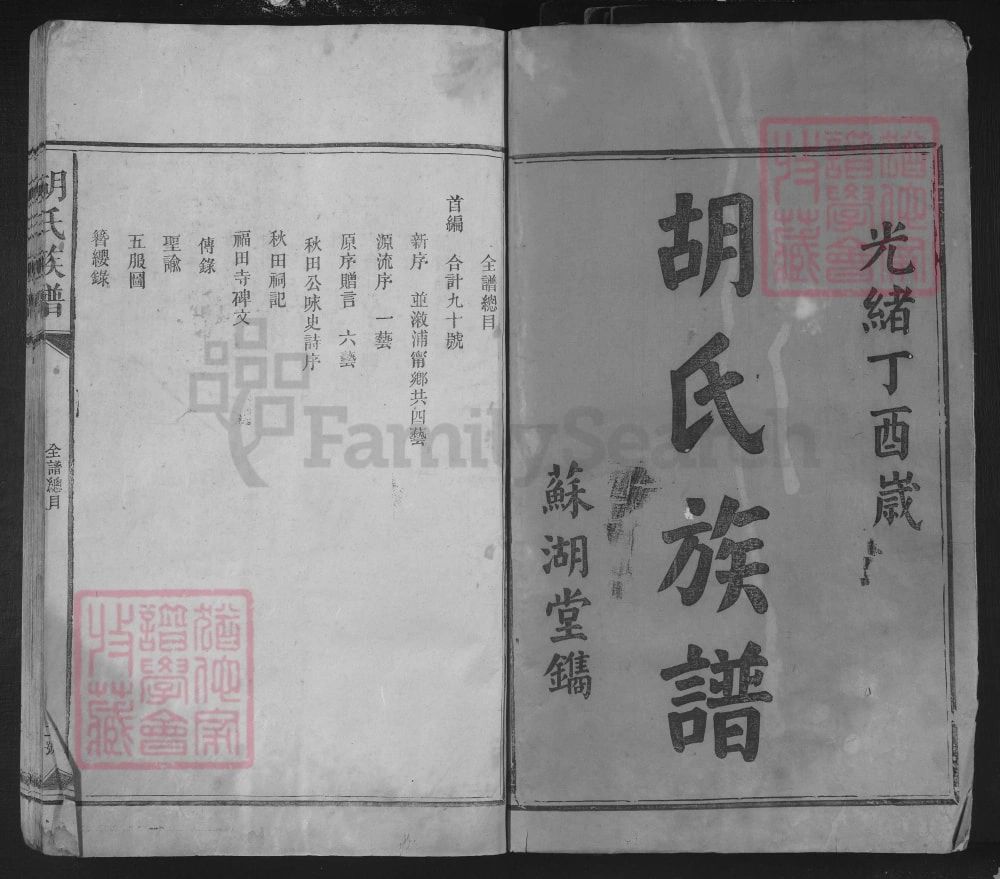 图片[2]-湖南邵阳胡氏族谱（苏湖堂）电子版PDF下载-中华家谱网