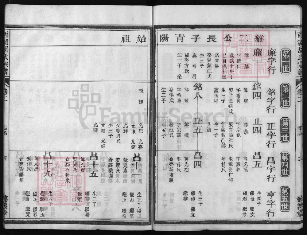 图片[6]-浙江兰溪西湖胡氏宗谱（德义堂）电子版PDF下载-中华家谱网