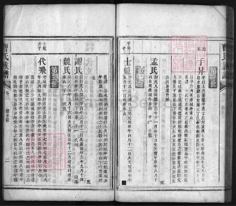 图片[6]-湖南郴州曹氏族谱电子版PDF下载-中华家谱网