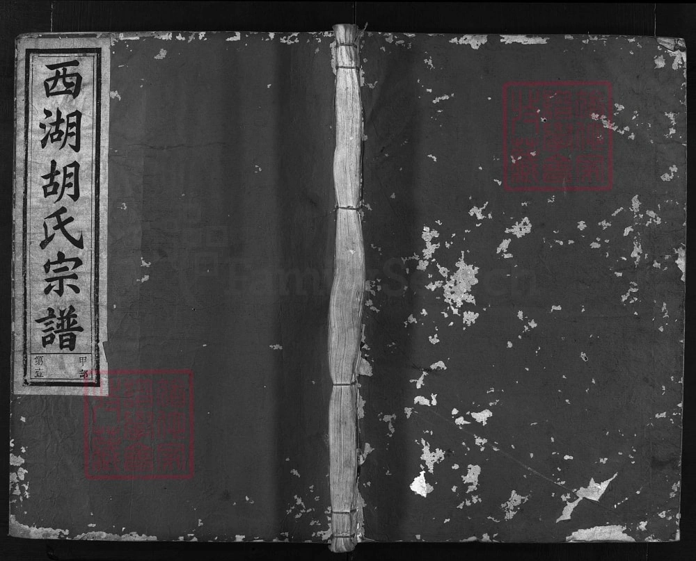 图片[1]-浙江兰溪西湖胡氏宗谱（德义堂）电子版PDF下载-中华家谱网