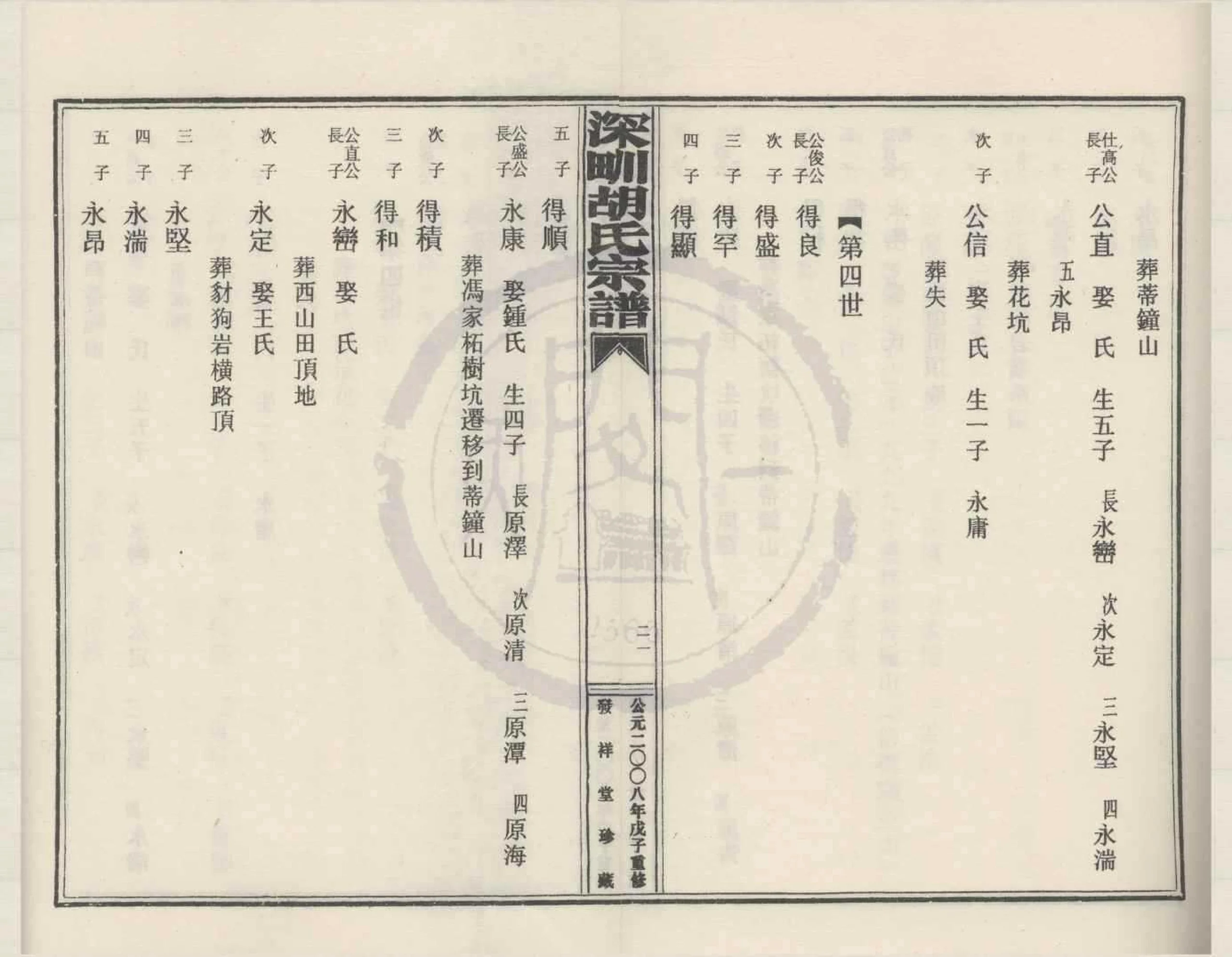 图片[7]-浙江宁波宁海县深甽胡氏宗谱（发祥堂）电子版PDF下载-中华家谱网