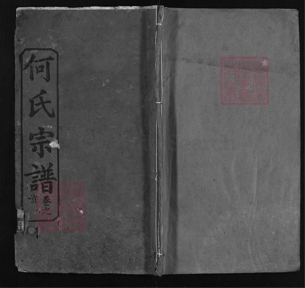 图片[1]-湖北黄冈何氏宗谱（济德堂）电子版PDF下载-中华家谱网