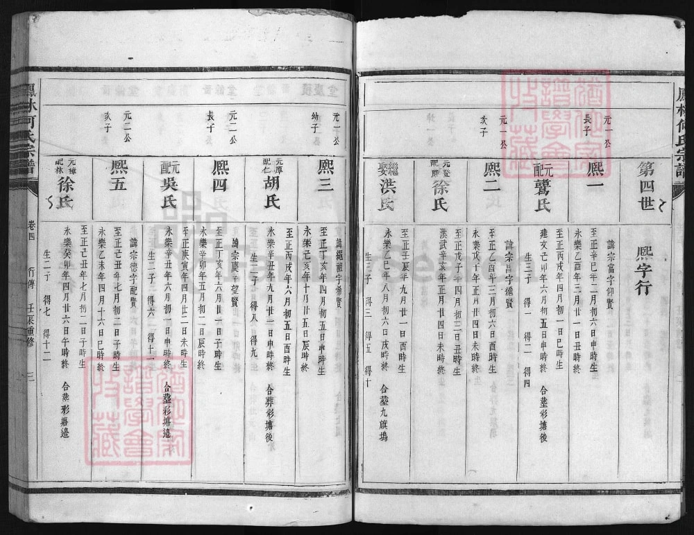 图片[8]-浙江兰溪凤林何氏宗谱（留余堂）电子版PDF下载-中华家谱网