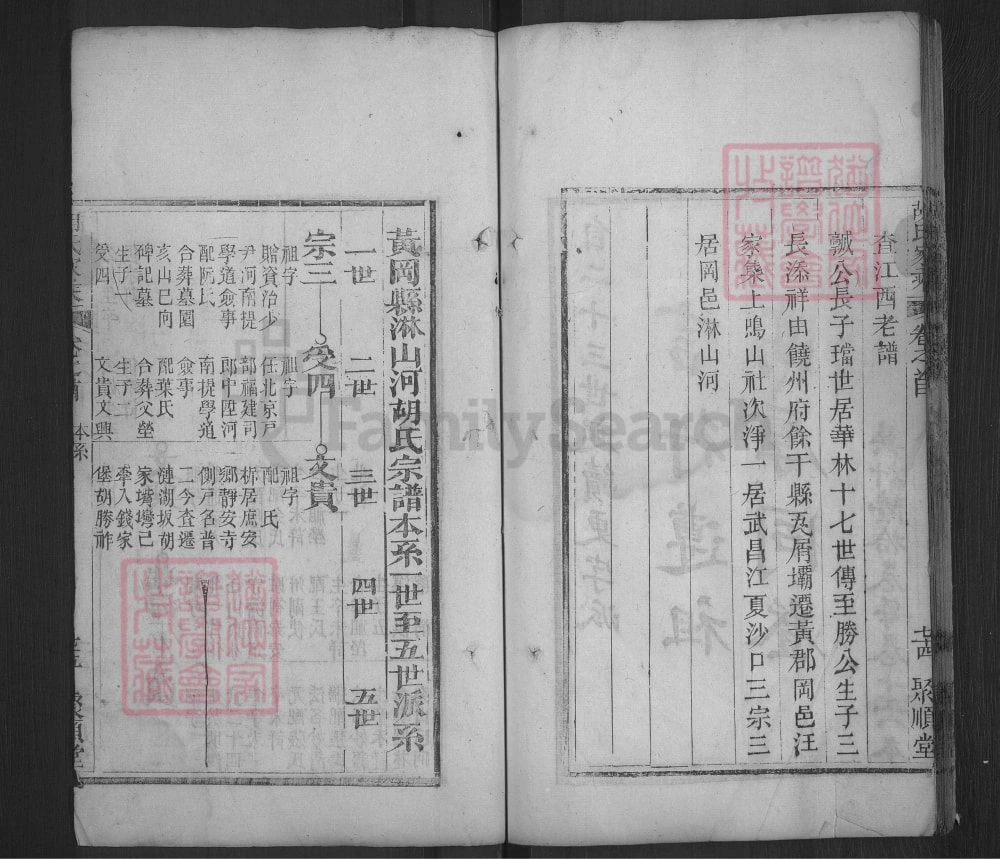图片[2]-湖北黄冈胡氏家乘（聚顺堂）电子版PDF下载-中华家谱网