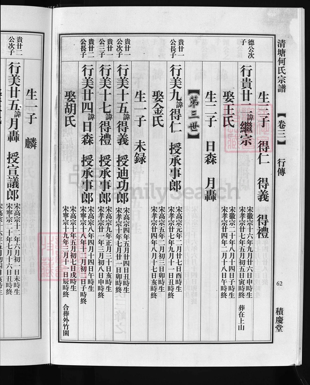图片[5]-浙江兰溪清塘何氏宗谱（积庆堂，2006年本）电子版PDF下载-中华家谱网