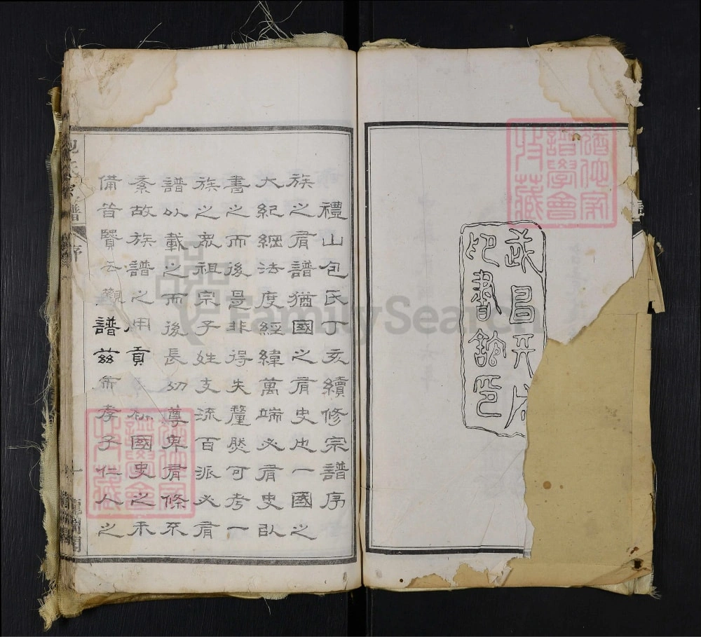 图片[1]-湖北孝感大悟县包氏宗谱（龙图阁）电子版PDF下载-中华家谱网