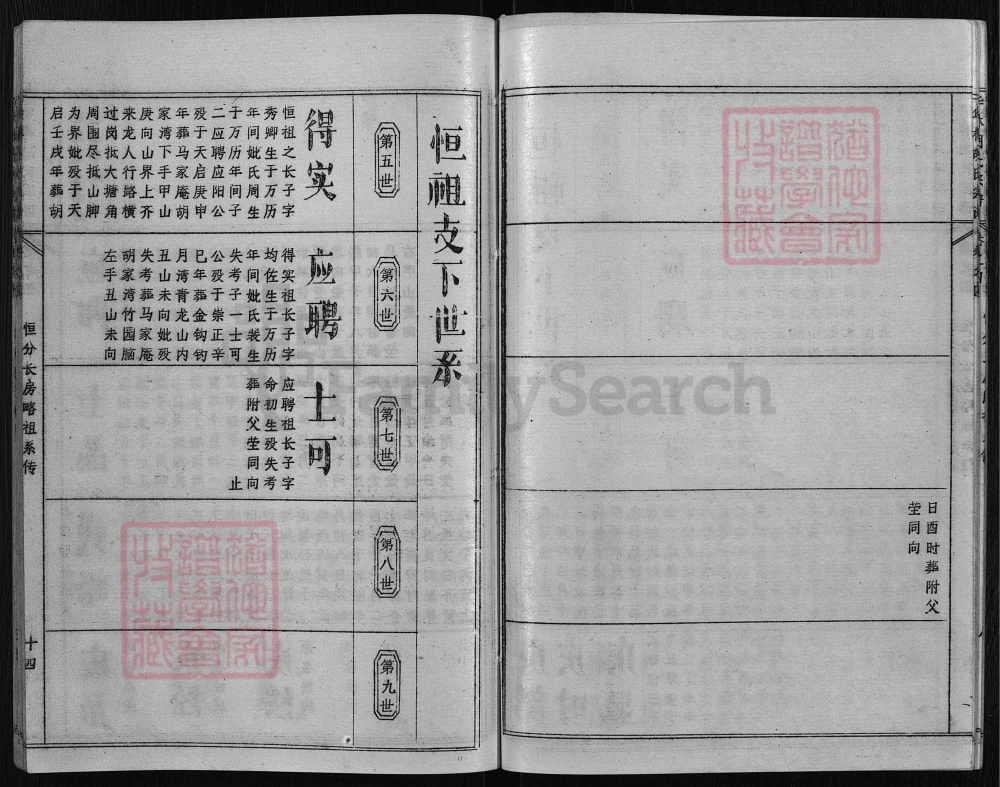 图片[8]-湖北黄冈浠水华林胡氏宗谱电子版PDF下载-中华家谱网
