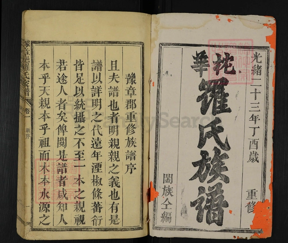 图片[2]-福建宁化豫章郡罗氏家谱电子版PDF下载-中华家谱网