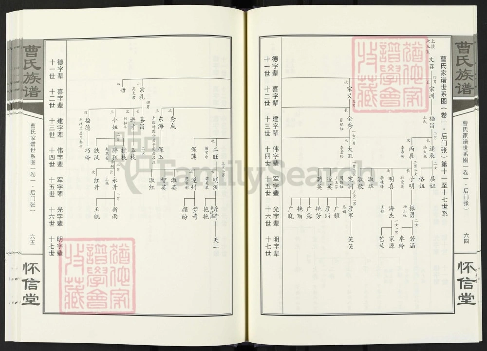 图片[8]-河南新郑曹氏族谱（怀信堂）电子版PDF下载-中华家谱网