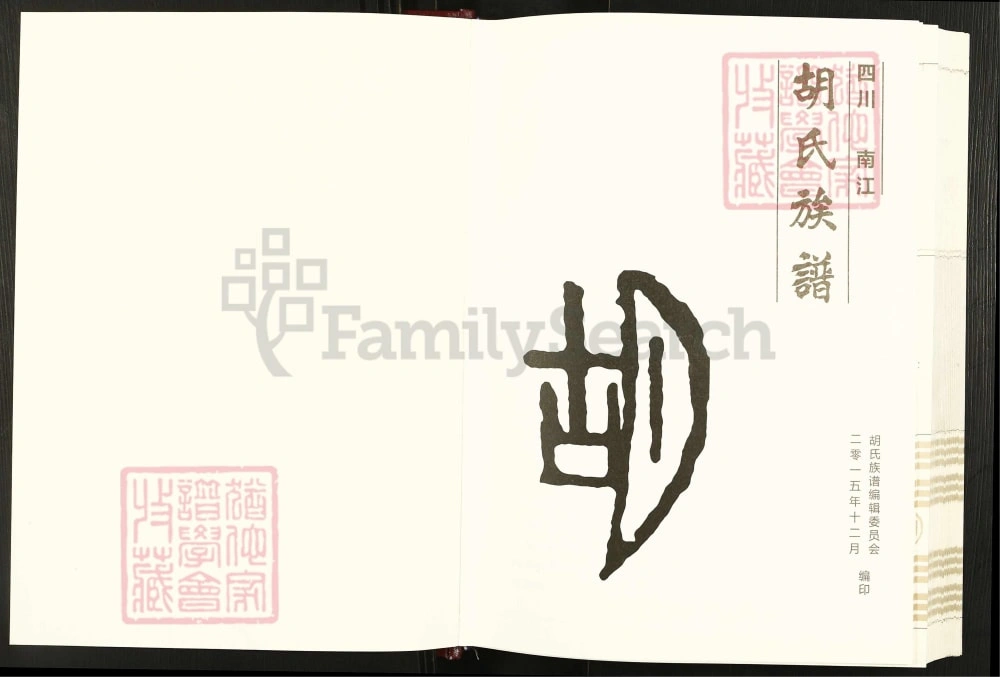 图片[2]-四川巴中南江县胡氏族谱电子版PDF下载-中华家谱网