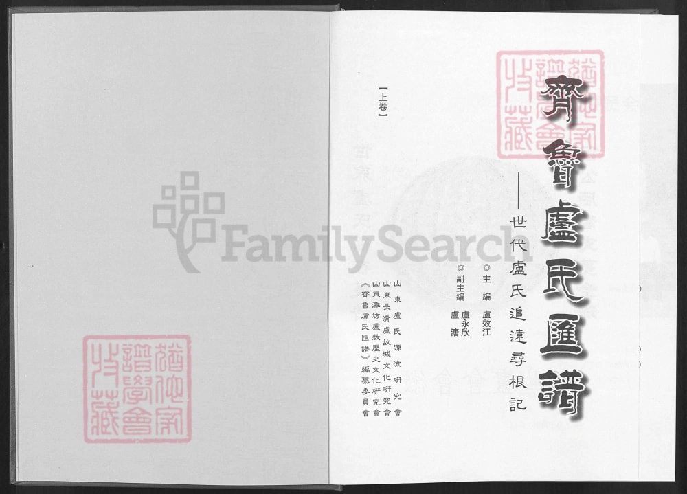 图片[2]-山东齐鲁卢氏汇谱电子版PDF下载-中华家谱网