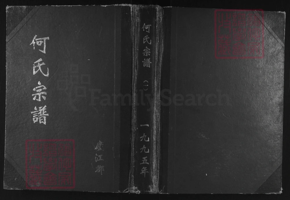 图片[1]-江苏淮安何氏宗谱（三高堂、庐江堂、敦说堂）电子版PDF下载-中华家谱网