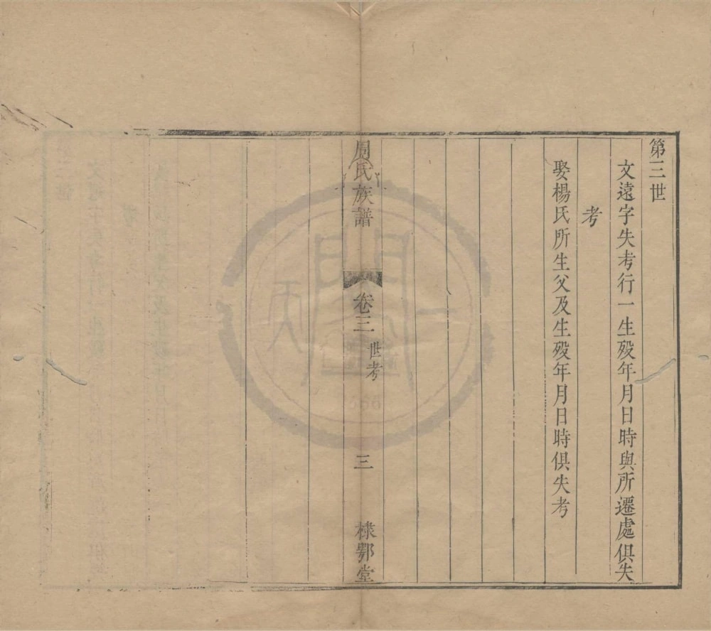 图片[7]-浙江杭州汝南周氏族谱（棣鄂堂）电子版PDF下载-中华家谱网