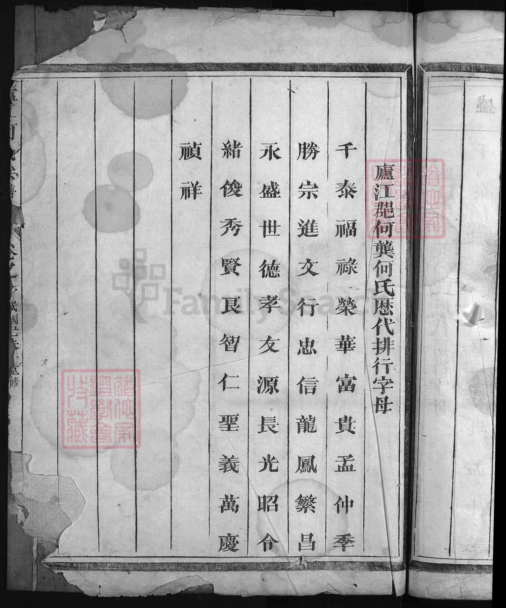 图片[4]-浙江兰溪庐江何氏宗谱（积庆堂）电子版PDF下载-中华家谱网