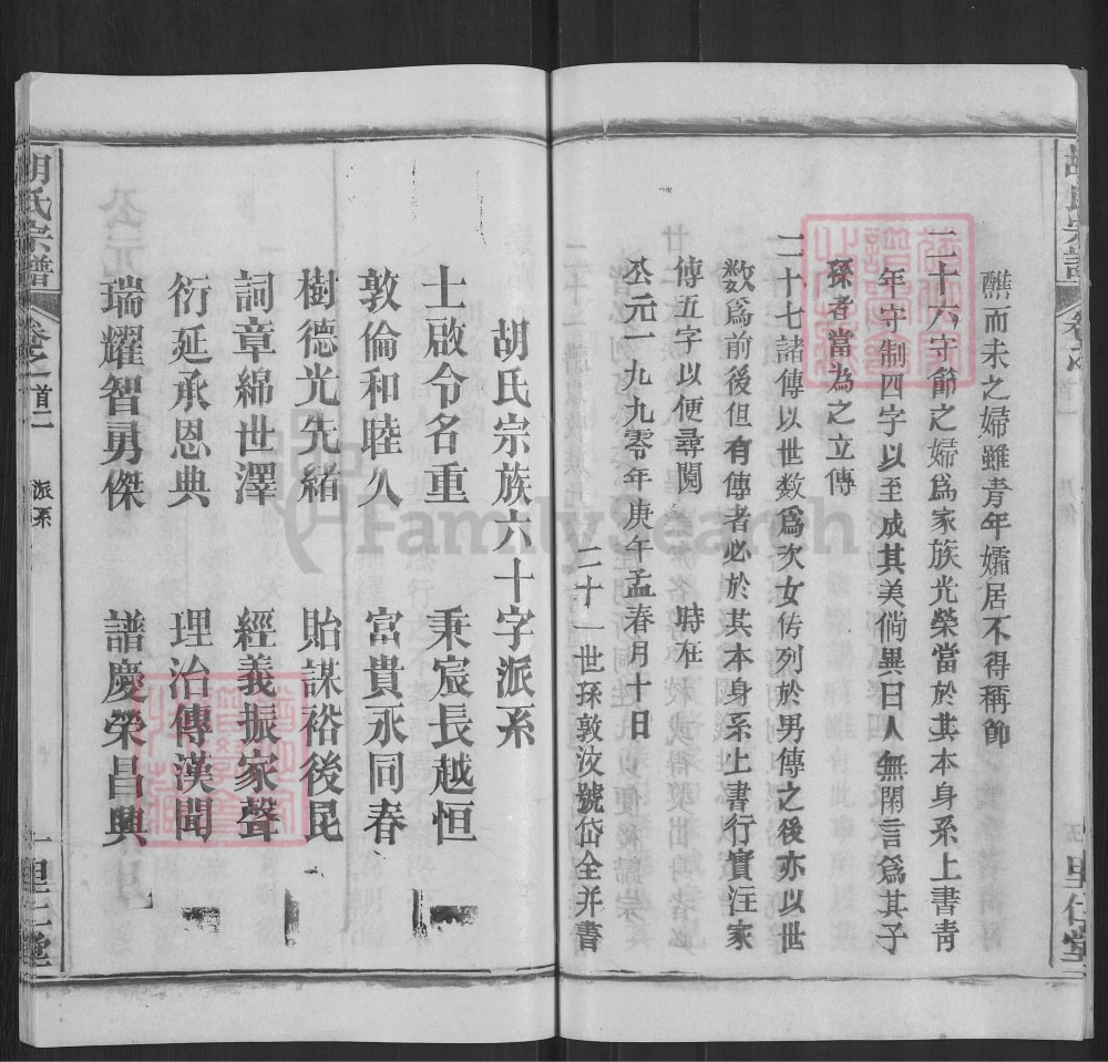 图片[5]-湖北黄冈胡氏宗谱（里仁堂）电子版PDF下载-中华家谱网