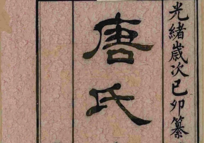 江苏江阴毗陵江邑太平桥唐氏支谱（务本堂）-中华家谱网