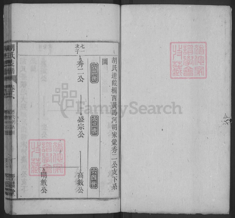 图片[5]-胡氏支谱（经麟堂，安徽桐城、怀宁统谱）电子版PDF下载-中华家谱网