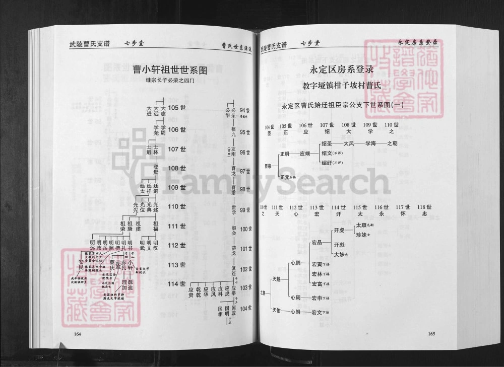 图片[8]-湖南张家界武陵曹氏支谱（七步堂，多支合修）电子版PDF下载-中华家谱网