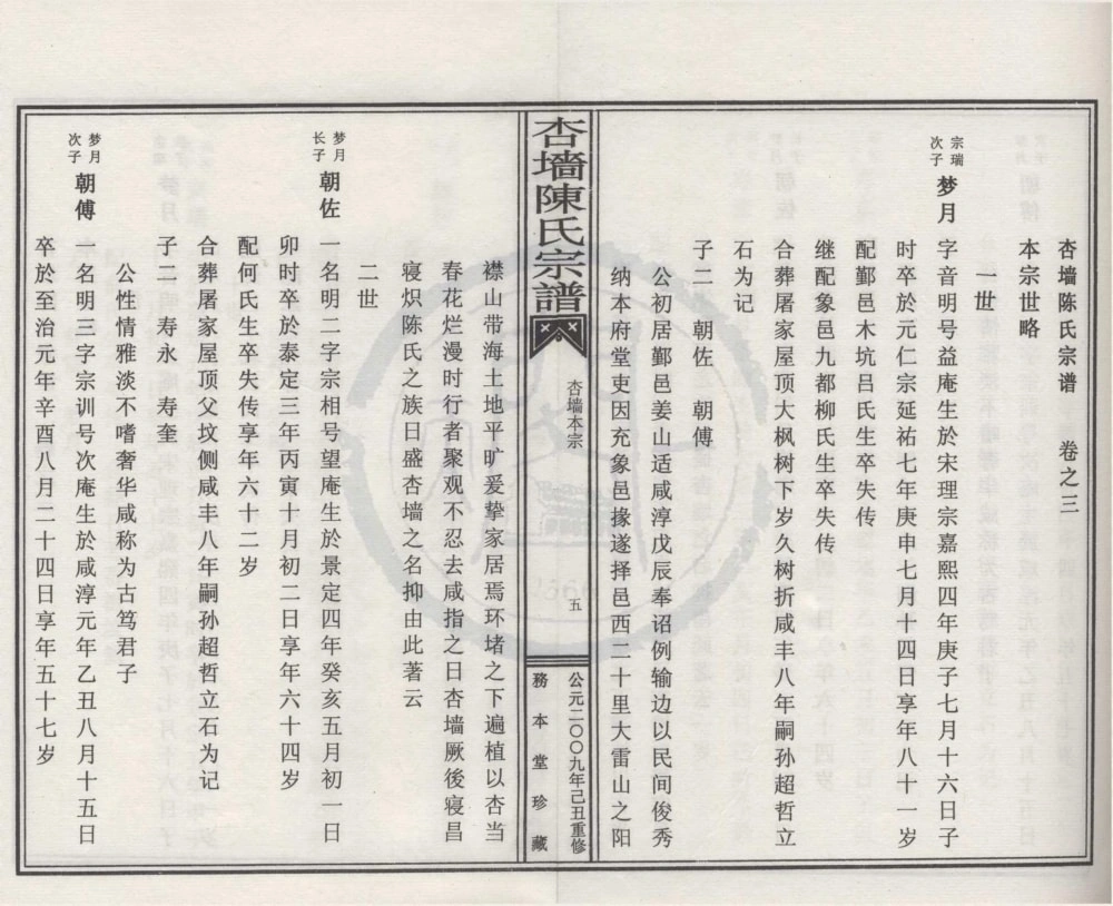 图片[8]-浙江宁波象山县杏墙陈氏宗谱（务本堂）电子版PDF下载-中华家谱网