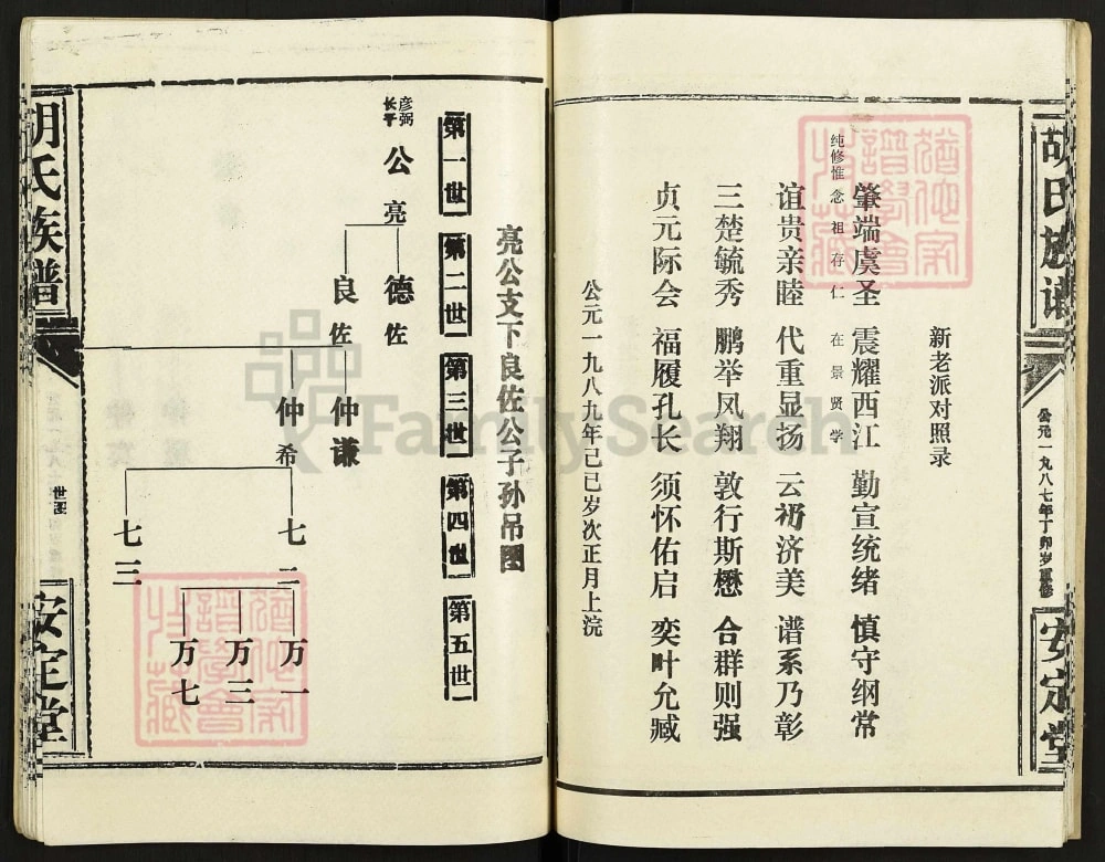 图片[3]-湖北咸宁通城县胡氏族谱（安定堂）电子版PDF下载-中华家谱网