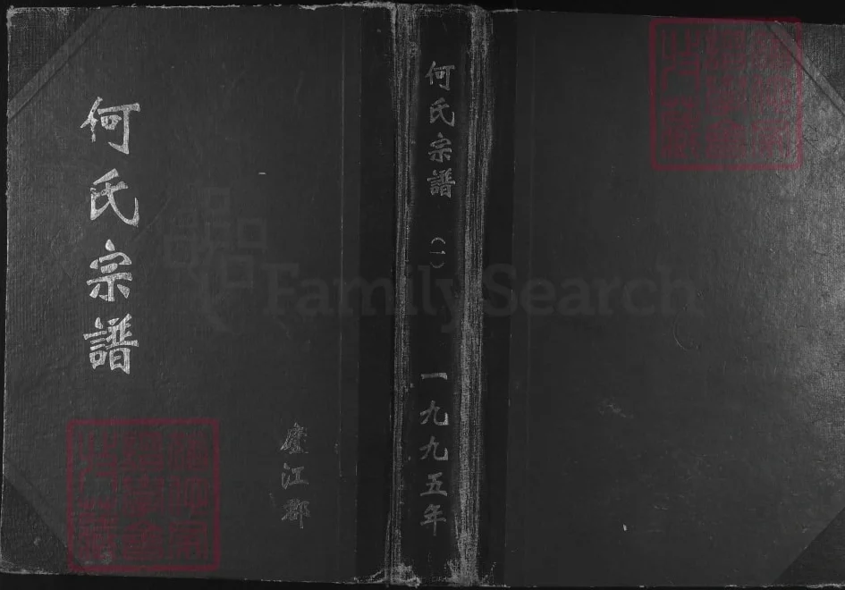 江苏淮安何氏宗谱（三高堂、庐江堂、敦说堂）电子版PDF下载-中华家谱网