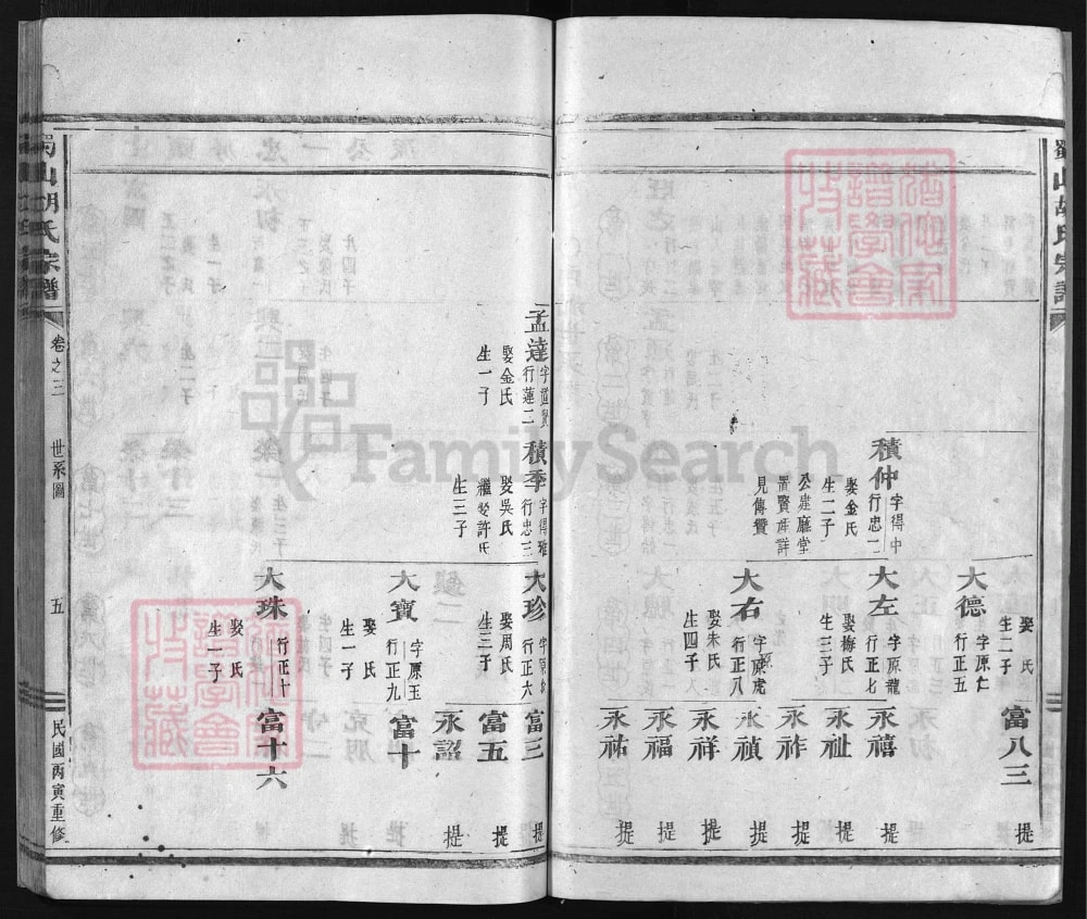 图片[8]-浙江兰溪蜀山胡氏宗谱电子版PDF下载-中华家谱网