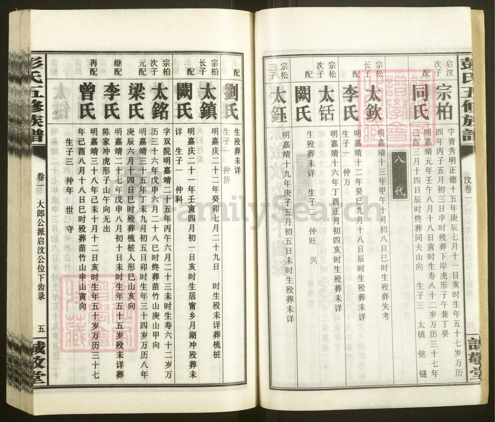 图片[8]-湖南邵阳大冲彭氏五修族谱（诚敬堂）电子版PDF下载-中华家谱网