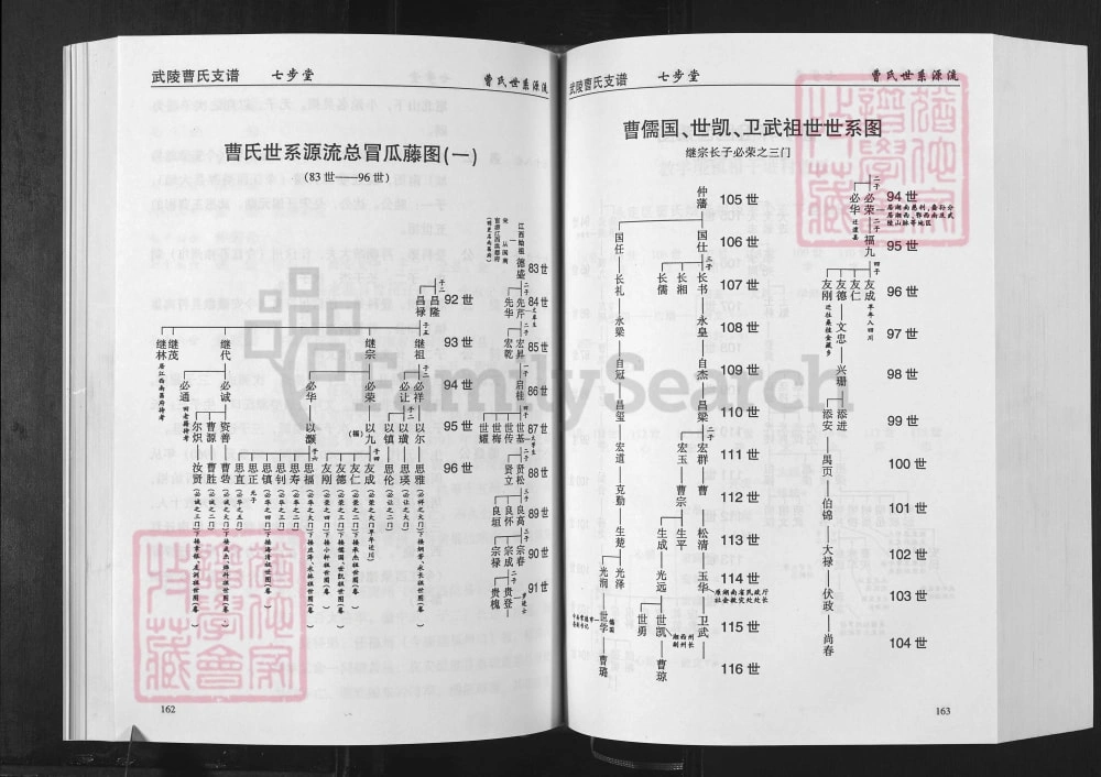 图片[7]-湖南张家界武陵曹氏支谱（七步堂，多支合修）电子版PDF下载-中华家谱网