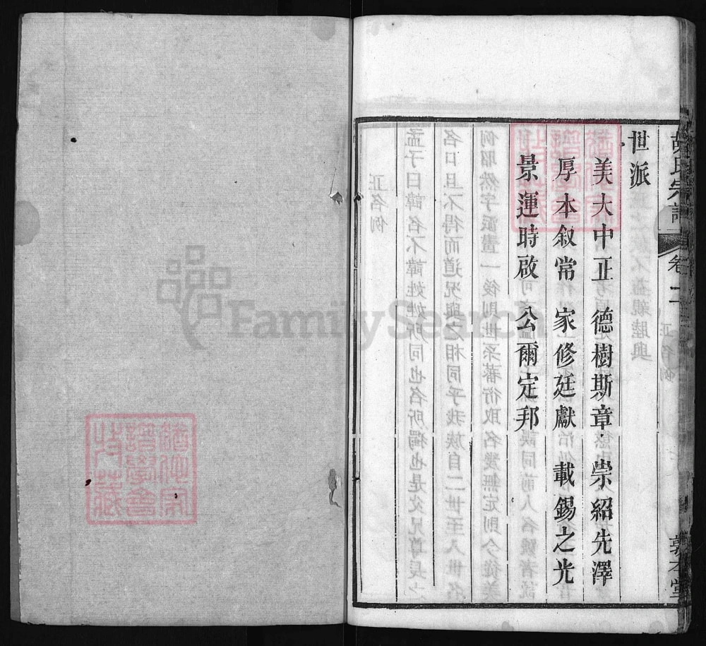 图片[3]-湖北麻城胡氏宗谱（敦本堂）电子版PDF下载-中华家谱网