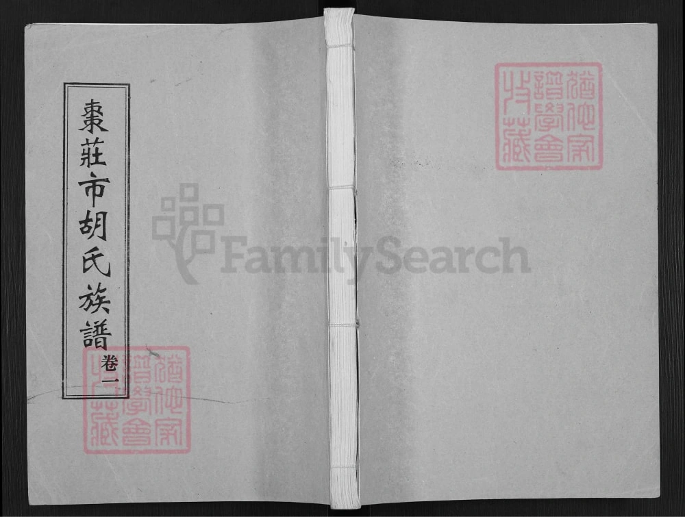 图片[1]-山东枣庄胡氏族谱（安定堂）电子版PDF下载-中华家谱网