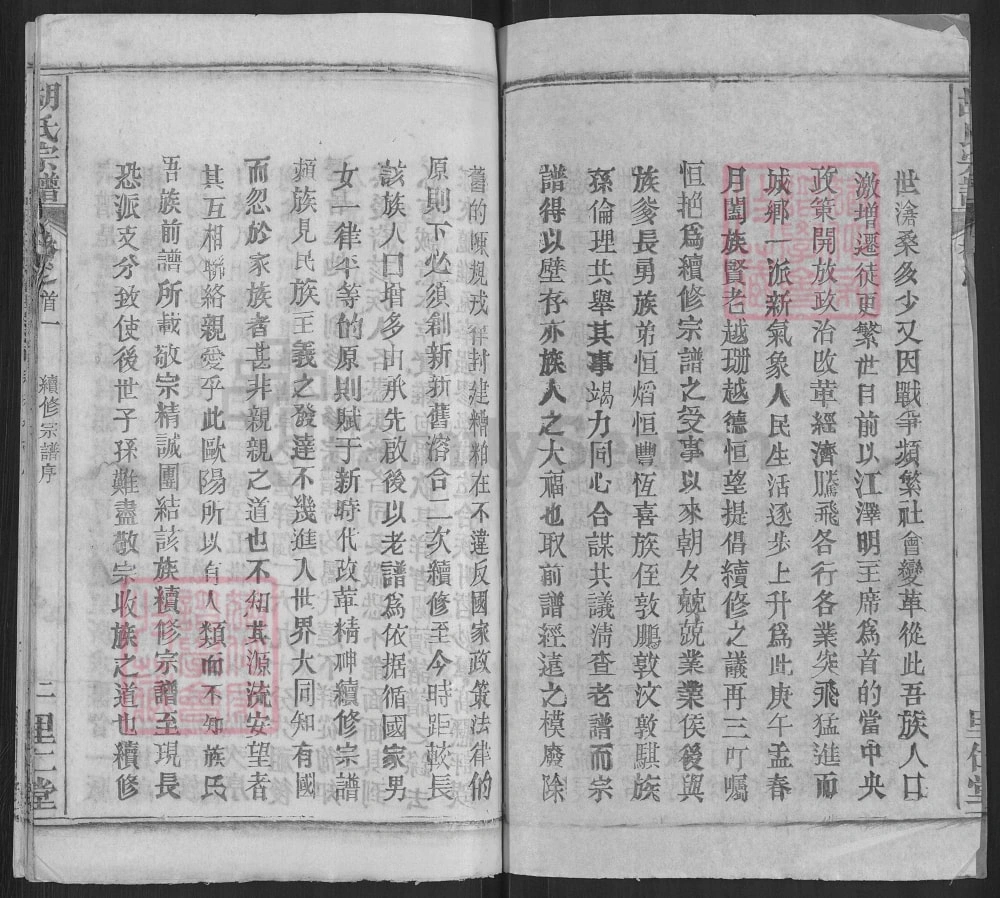 图片[3]-湖北黄冈胡氏宗谱（里仁堂）电子版PDF下载-中华家谱网