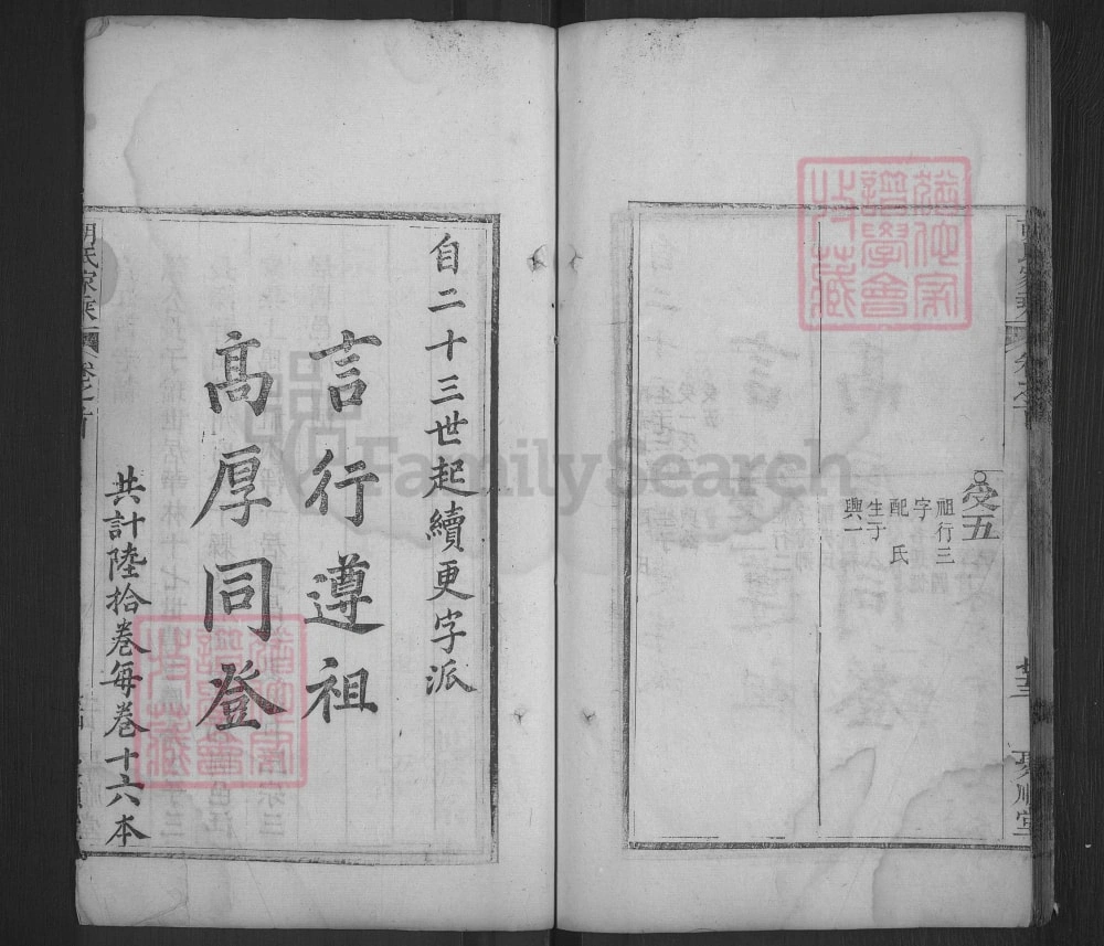 图片[1]-湖北黄冈胡氏家乘（聚顺堂）电子版PDF下载-中华家谱网