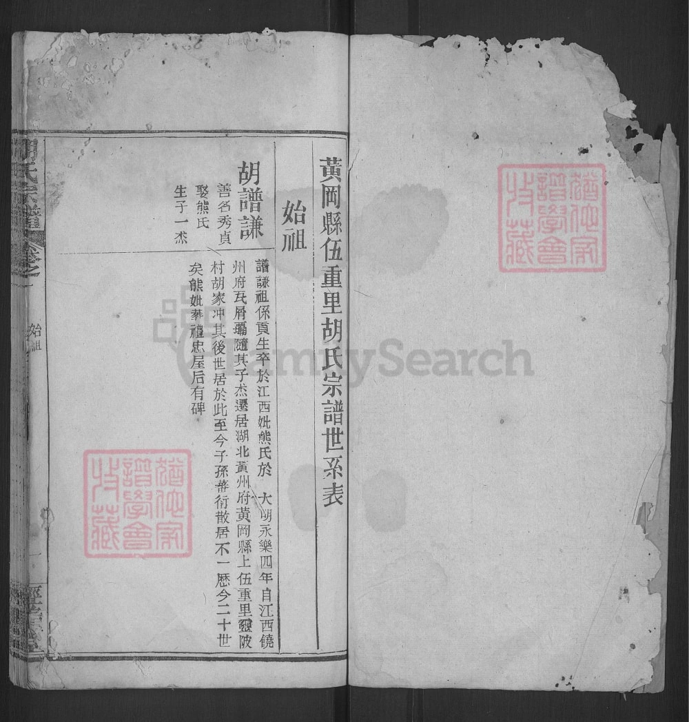图片[5]-湖北黄冈胡氏宗谱（经义堂）电子版PDF下载-中华家谱网