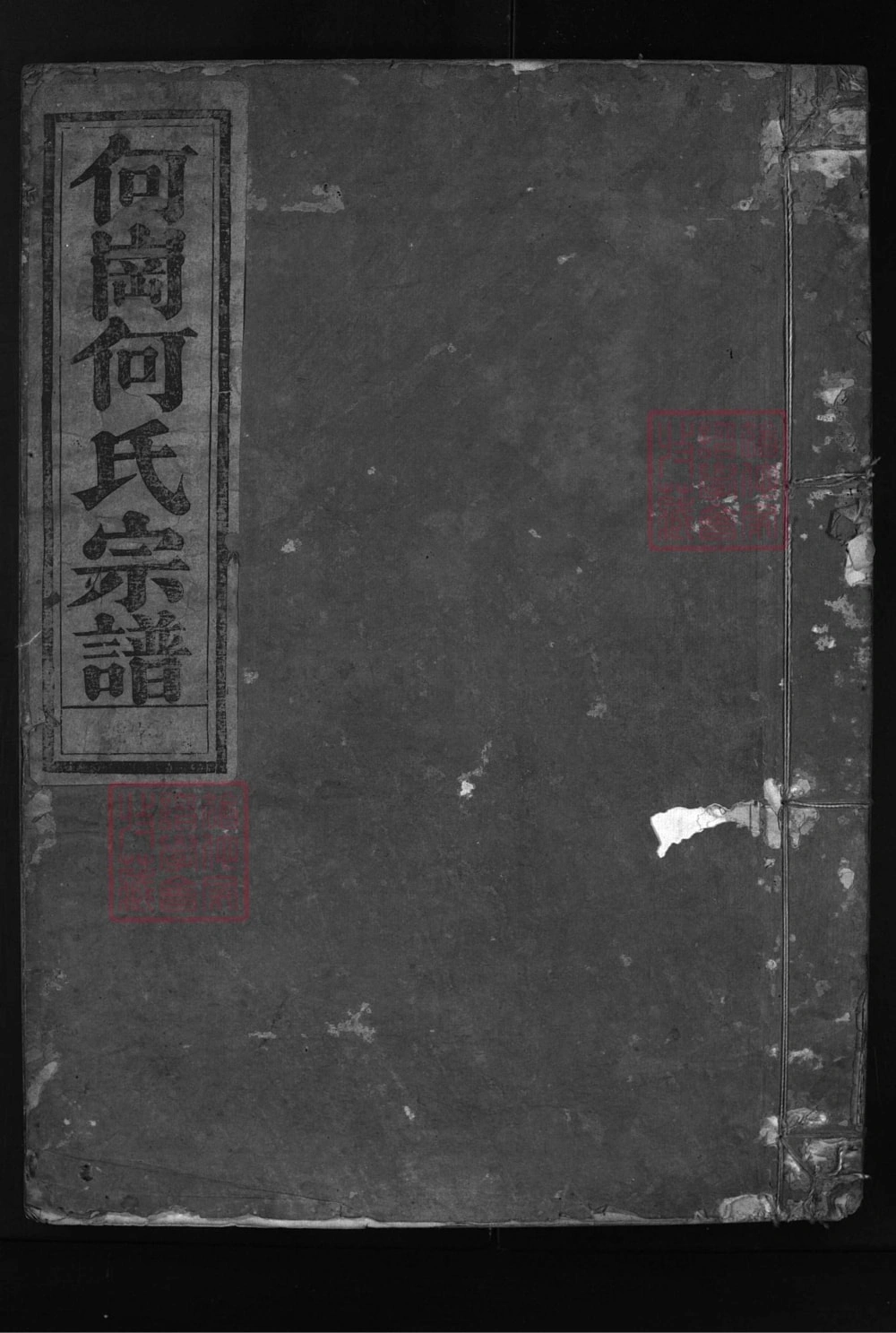 图片[1]-浙江兰溪何岗何氏宗谱（敦化堂）电子版PDF下载-中华家谱网