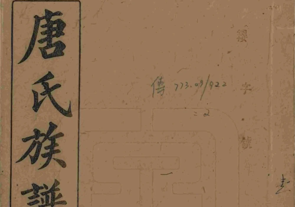 湖南浏阳唐氏族谱（晋阳堂）电子版PDF下载-中华家谱网