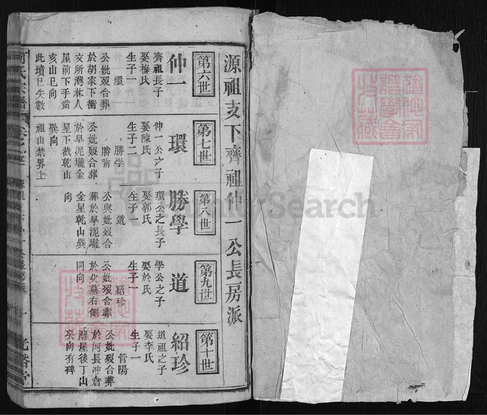 图片[7]-湖北黄冈蕲春何氏宗谱（光裕堂）电子版PDF下载-中华家谱网