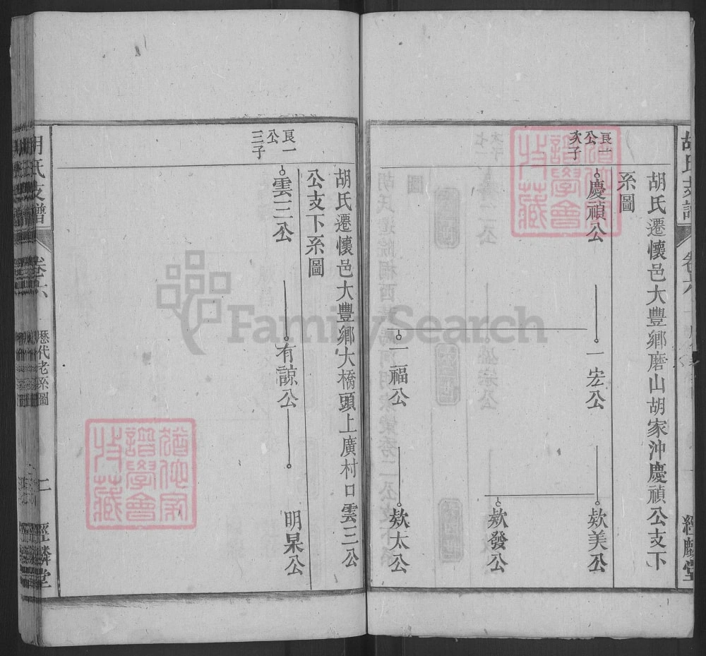 图片[6]-胡氏支谱（经麟堂，安徽桐城、怀宁统谱）电子版PDF下载-中华家谱网