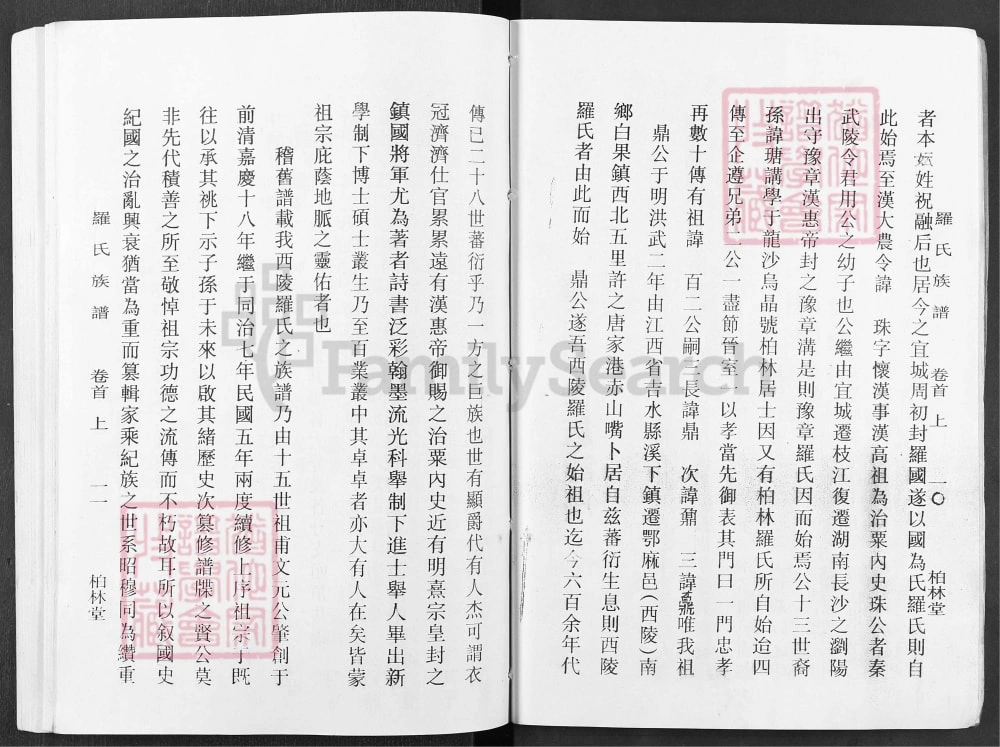 图片[3]-湖北麻城罗氏族谱（柏林堂）电子版PDF下载-中华家谱网