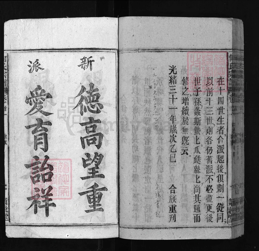 图片[5]-安徽安庆宿松县何氏宗谱（策枚堂）电子版PDF下载-中华家谱网